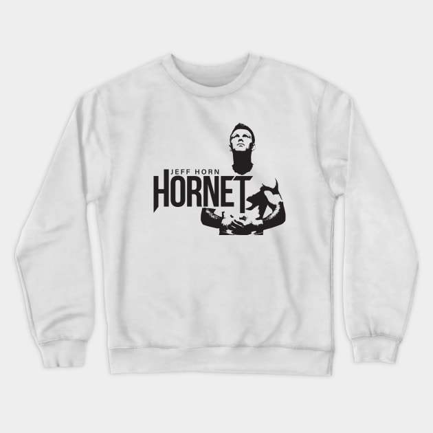 Jeff Horn Crewneck Sweatshirt by enricoalonzo